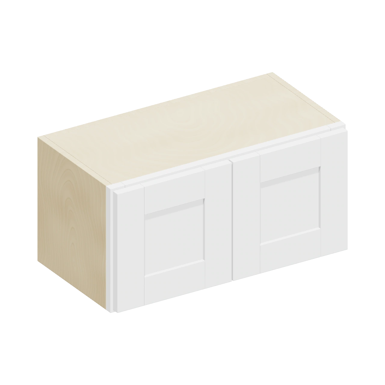 W2412 Wall Cabinets - Double Door - 12”H